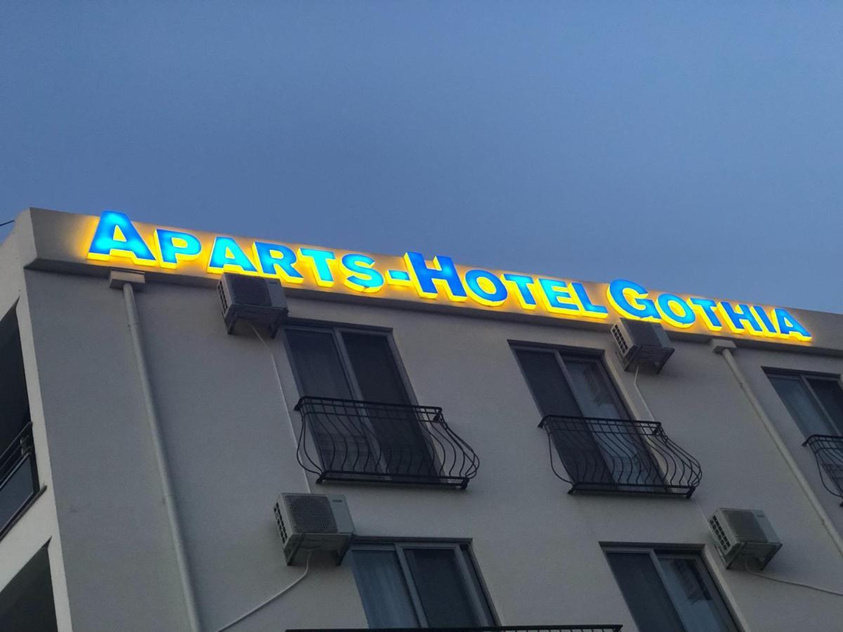 Hotel Gothia Ulcinj Bagian luar foto